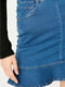Юбка джинсовая синяя | 6435267 | фото 3