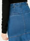 Спідниця джинсова синя | 6435267 | фото 4