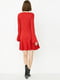 Платье А-силуэта красное | 6435310 | фото 2