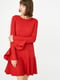 Платье А-силуэта красное | 6435310 | фото 4