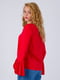 Блуза с длинными рукавами красная | 6435370 | фото 3