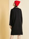 Платье-свитшот черное с принтом | 6435401 | фото 2