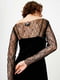 Платье в бельевом стиле черное | 6435418 | фото 5