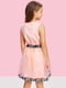 Платье розовое с сетчатой | 6435491 | фото 2