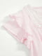Сукня рожева гіпюрова з мереживною кокеткою | 6435494 | фото 3