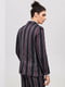 Пиджак цвета хаки в полоску | 6435515 | фото 2