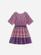 Платье фиолетовое с орнаментом | 6435533 | фото 2