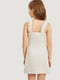Сукня-сарафан двобортне пісочного кольору | 6435546 | фото 2