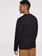 Мужской пуловер с круглым вырезом черный | 6435565 | фото 2