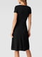 Платье А-силуэта черное | 6435892 | фото 2