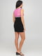 Сукня-футляр чорно-рожева з принтом | 6435924 | фото 2