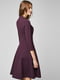 Платье А-силуэта фиолетовое | 6436050 | фото 2