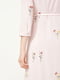 Сукня-сорочка рожева з квітковим принтом | 6436114 | фото 5
