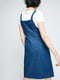 Платье-сарафан синее | 6436121 | фото 2