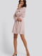 Платье А-силуэта розовое | 6436211 | фото 2