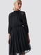 Сукня А-силуету чорна | 6436214 | фото 3