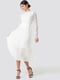 Сукня А-силуету біла | 6436222 | фото 3