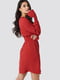 Платье А-силуэта красное | 6436224 | фото 2