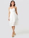 Сукня А-силуету біла | 6436233 | фото 3