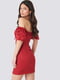 Платье-футляр красное | 6436240 | фото 2