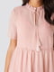 Платье А-силуэта розовое | 6436243 | фото 3