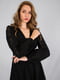 Платье А-силуэта черное | 6436253 | фото 6