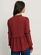 Блуза бордовая | 6436261 | фото 2
