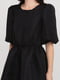 Платье А-силуэта черное | 6436266 | фото 3