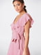 Платье А-силуэта розовое | 6436310 | фото 4