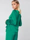 Блуза на завязке зеленая | 6436311 | фото 2