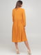 Платье А-силуэта оранжевое | 6436367 | фото 2