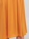 Платье А-силуэта оранжевое | 6436367 | фото 4
