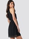 Платье А-силуэта черное | 6436389 | фото 2