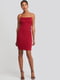 Сукня у білизняному стилі червона | 6436424 | фото 3