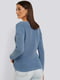 Пуловер синий | 6436490 | фото 2