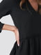 Платье А-силуэта черное | 6436494 | фото 4