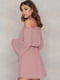 Платье А-силуэта розовое | 6436499 | фото 2