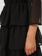 Платье А-силуэта черное | 6436553 | фото 5