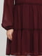 Сукня А-силуету сливового кольору | 6436555 | фото 4