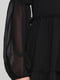 Сукня А-силуету чорна | 6436556 | фото 4
