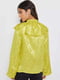 Блуза жовта з абстрактним принтом | 6436598 | фото 2