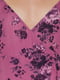 Платье-футляр розовое в принт | 6436625 | фото 4