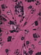 Сукня-футляр фіолетова в принт | 6436626 | фото 3