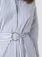 Сукня-сорочка біла в смужку | 6436665 | фото 4