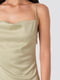 Сукня у білизняному стилі оливкового кольору | 6436667 | фото 4
