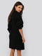 Платье-свитер черное | 6436711 | фото 2