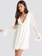 Сукня А-силуету біла | 6436715 | фото 3