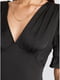 Платье А-силуэта черное | 6436716 | фото 4