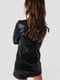 Платье-жакет черное с пайетками | 6436729 | фото 2