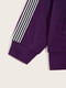 Олимпийка фиолетовая с полосками на рукавах | 6436853 | фото 3